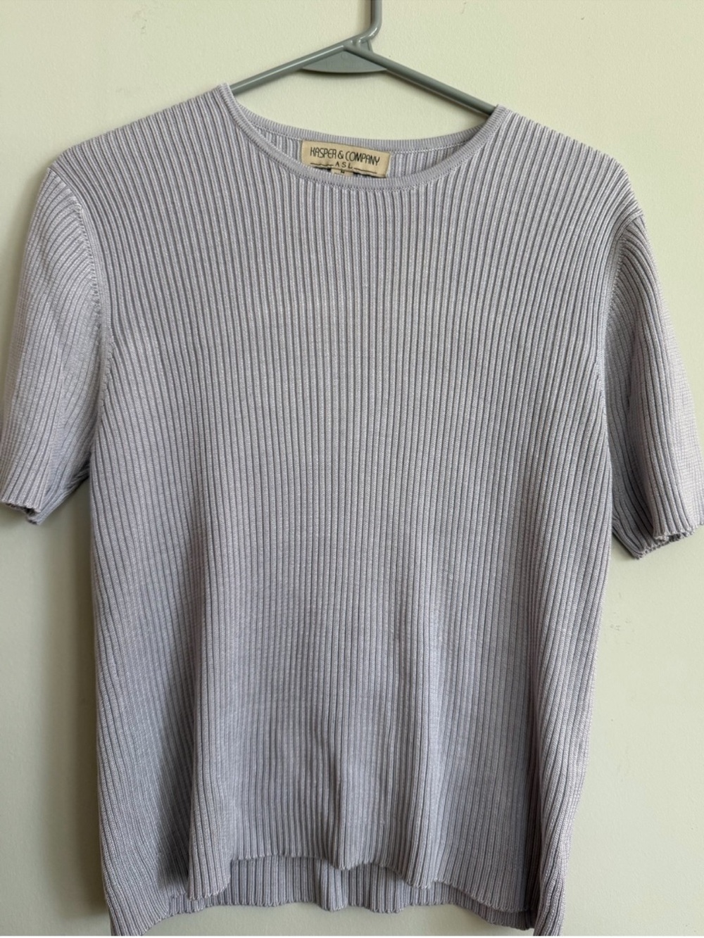 100% Silk Lavender Blouse